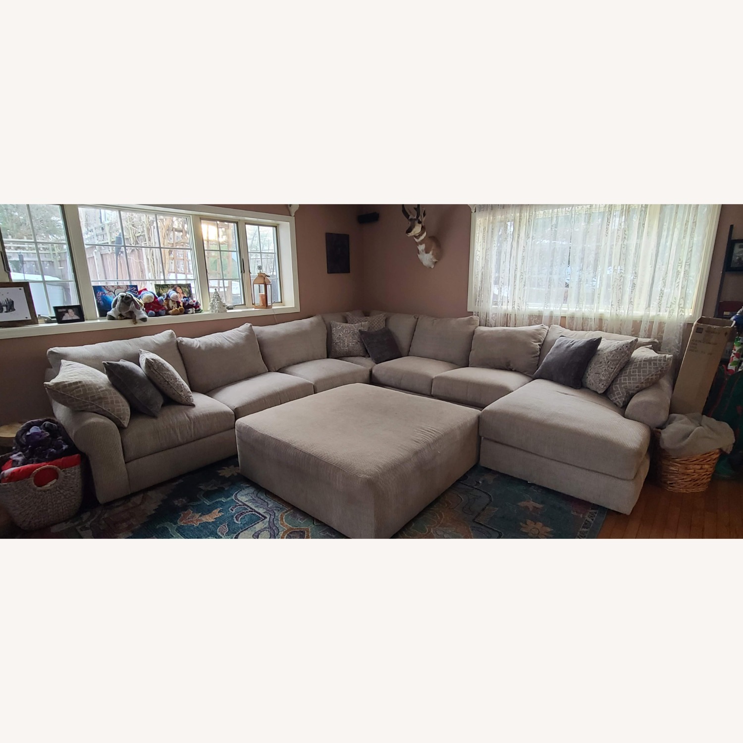 Raymour & Flanigan Sectional - image-1