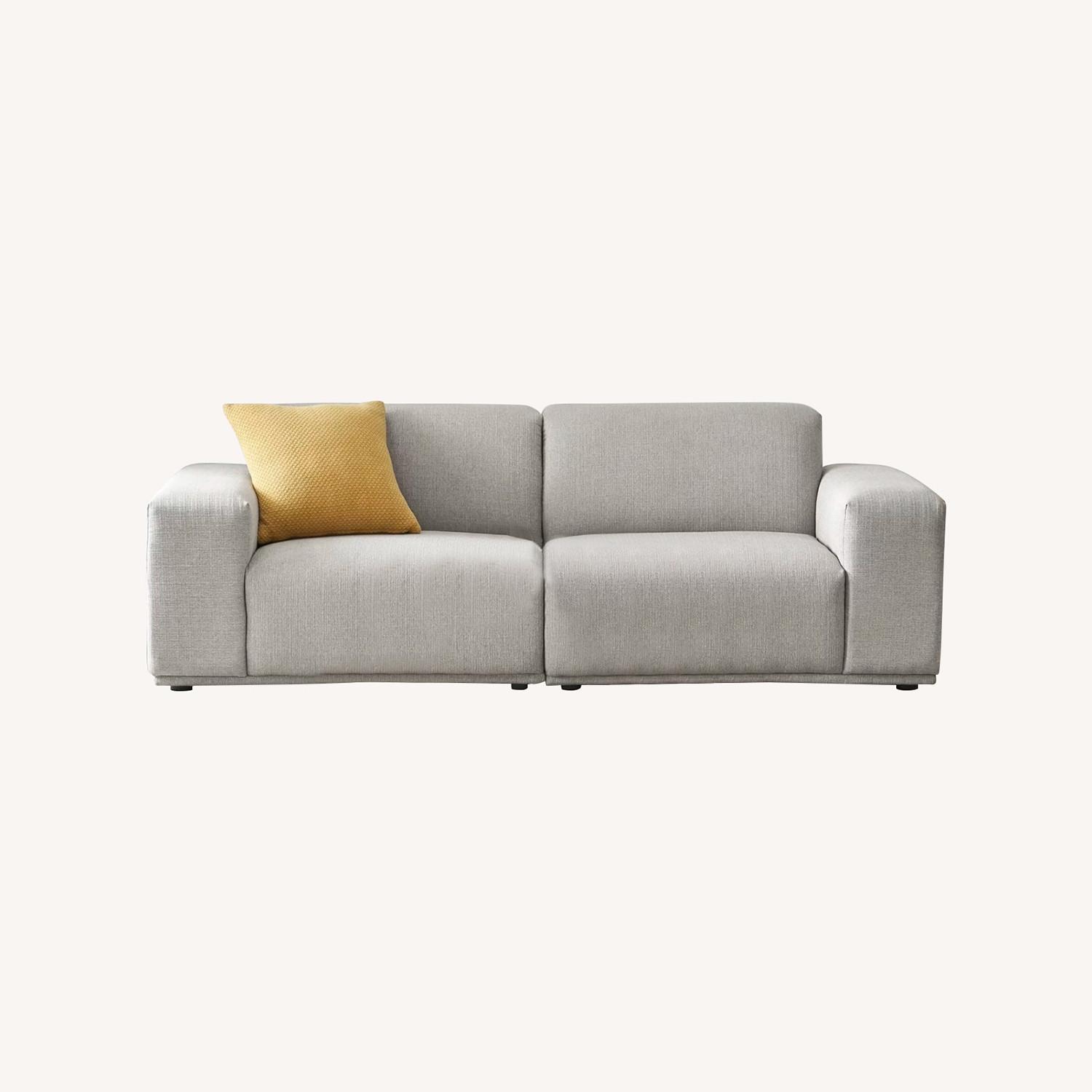 Castlery Todd Light Gray Fabric 2 Seater Sofa - image-0