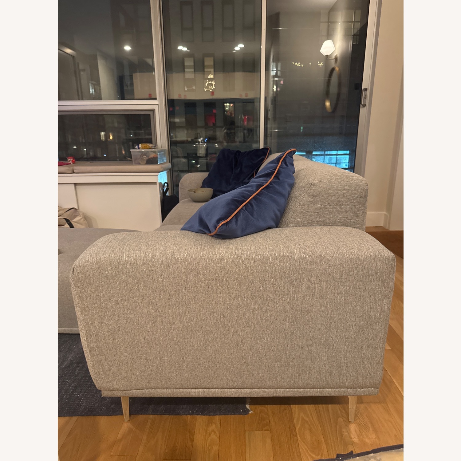 Castlery Todd Light Gray Fabric 2 Seater Sofa - image-3