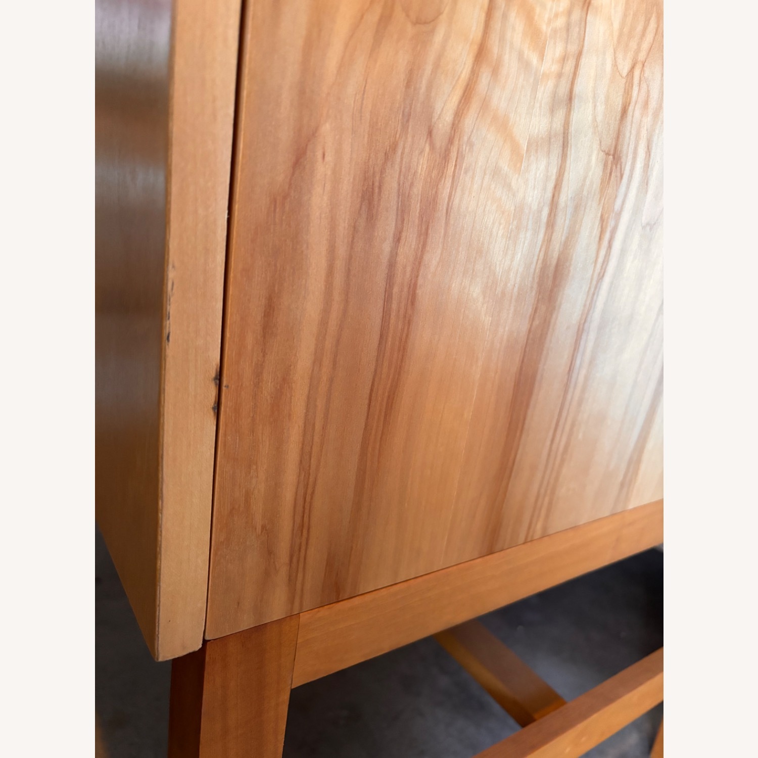 Taylor Made Custom Furniture Natural Wood Armoire - image-9