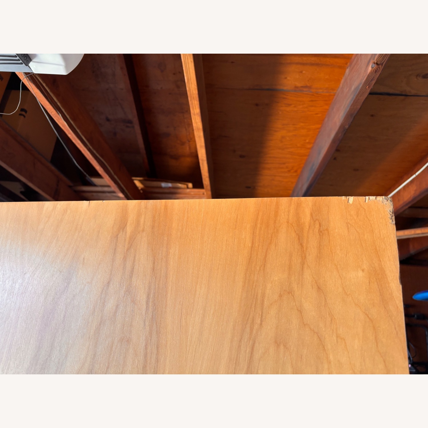 Taylor Made Custom Furniture Natural Wood Armoire - image-10