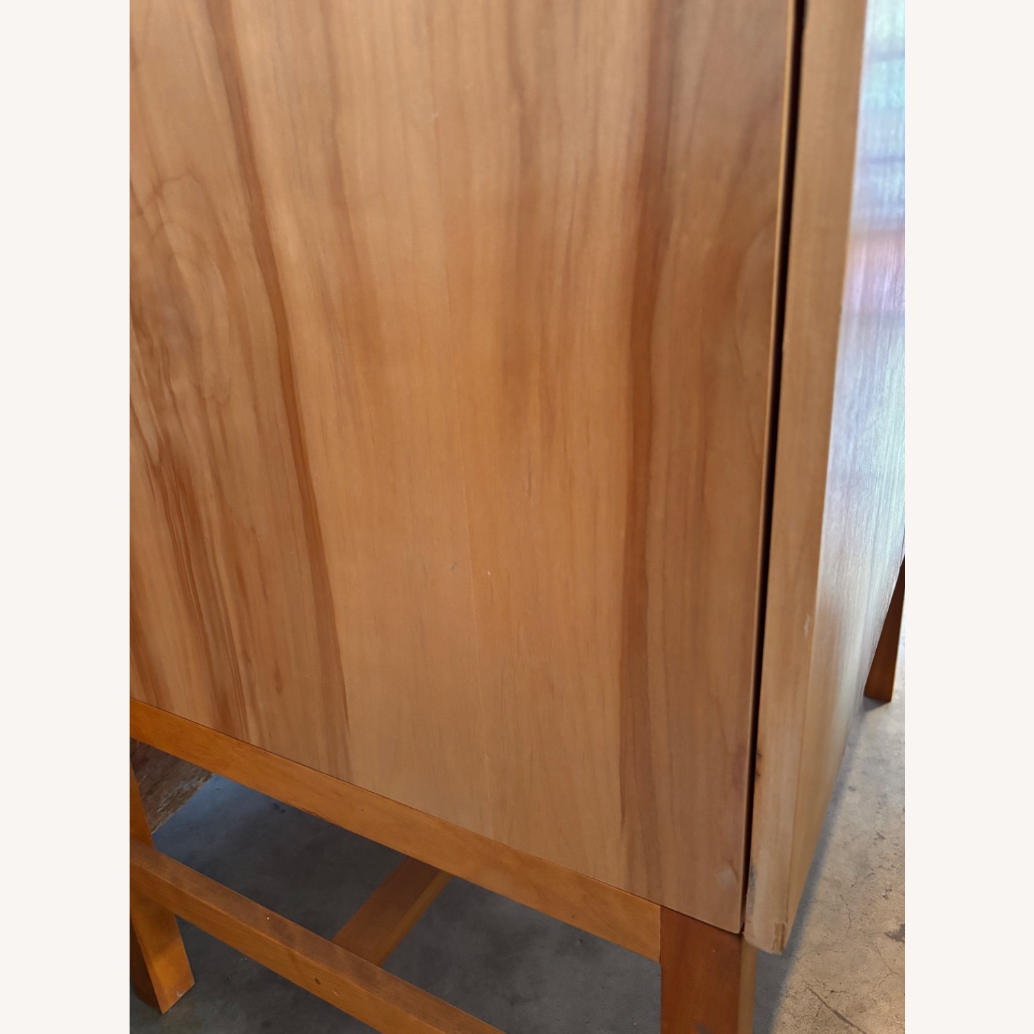 Taylor Made Custom Furniture Natural Wood Armoire - image-7