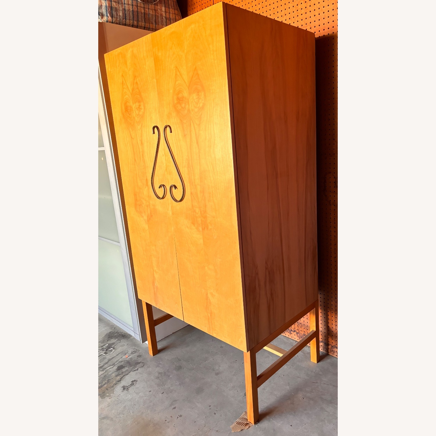 Taylor Made Custom Furniture Natural Wood Armoire - image-11