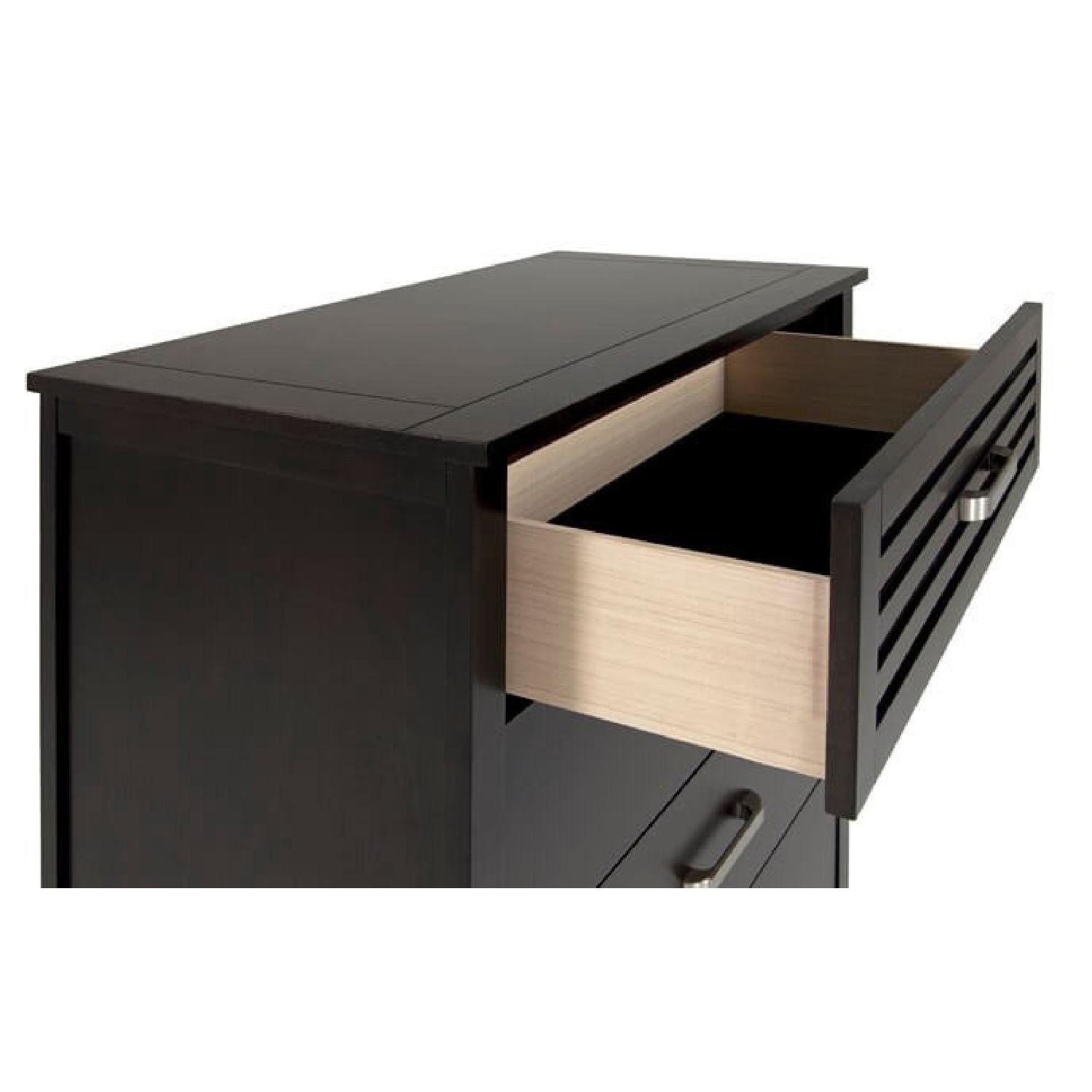 Bob's Discount Furniture Dalton Dark Brown Wood Chest - image-1