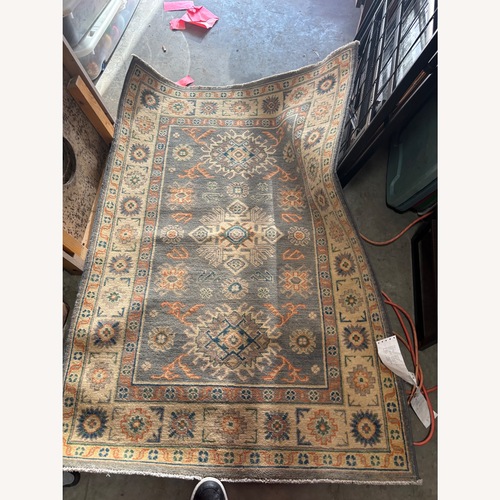 Used Vintage Kazak Wool Rogue from Pakistan 3’ x 4’ for sale on AptDeco