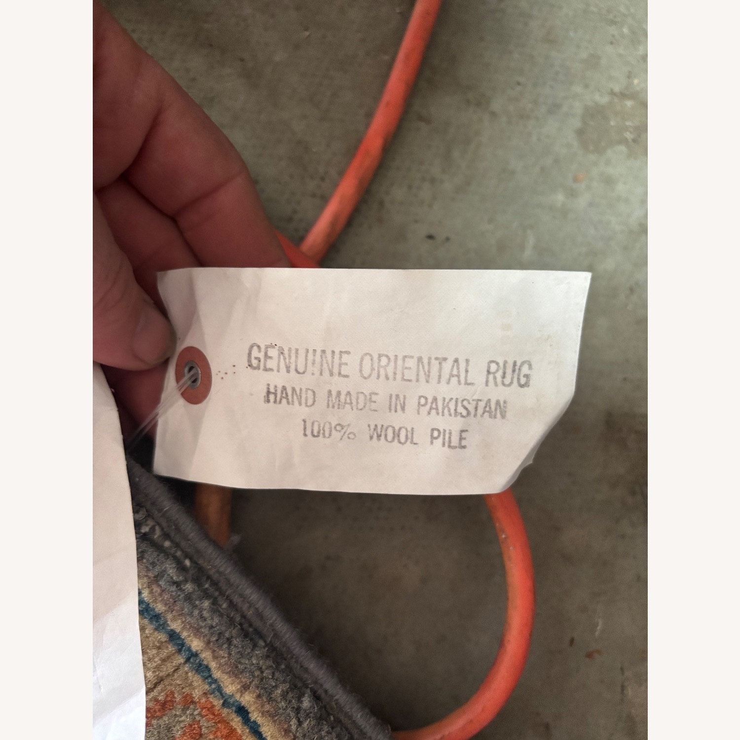 Vintage Kazak Wool Rogue from Pakistan 3’ x 4’ - image-3