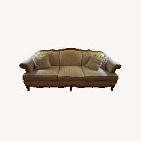 Natural Fabric 3+ Seater Sofa