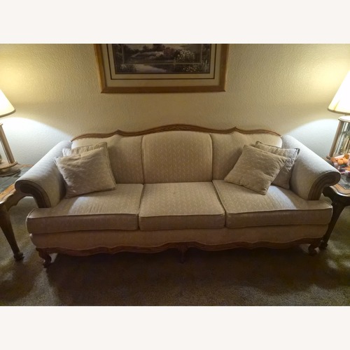 Used Natural Fabric 3+ Seater Sofa for sale on AptDeco