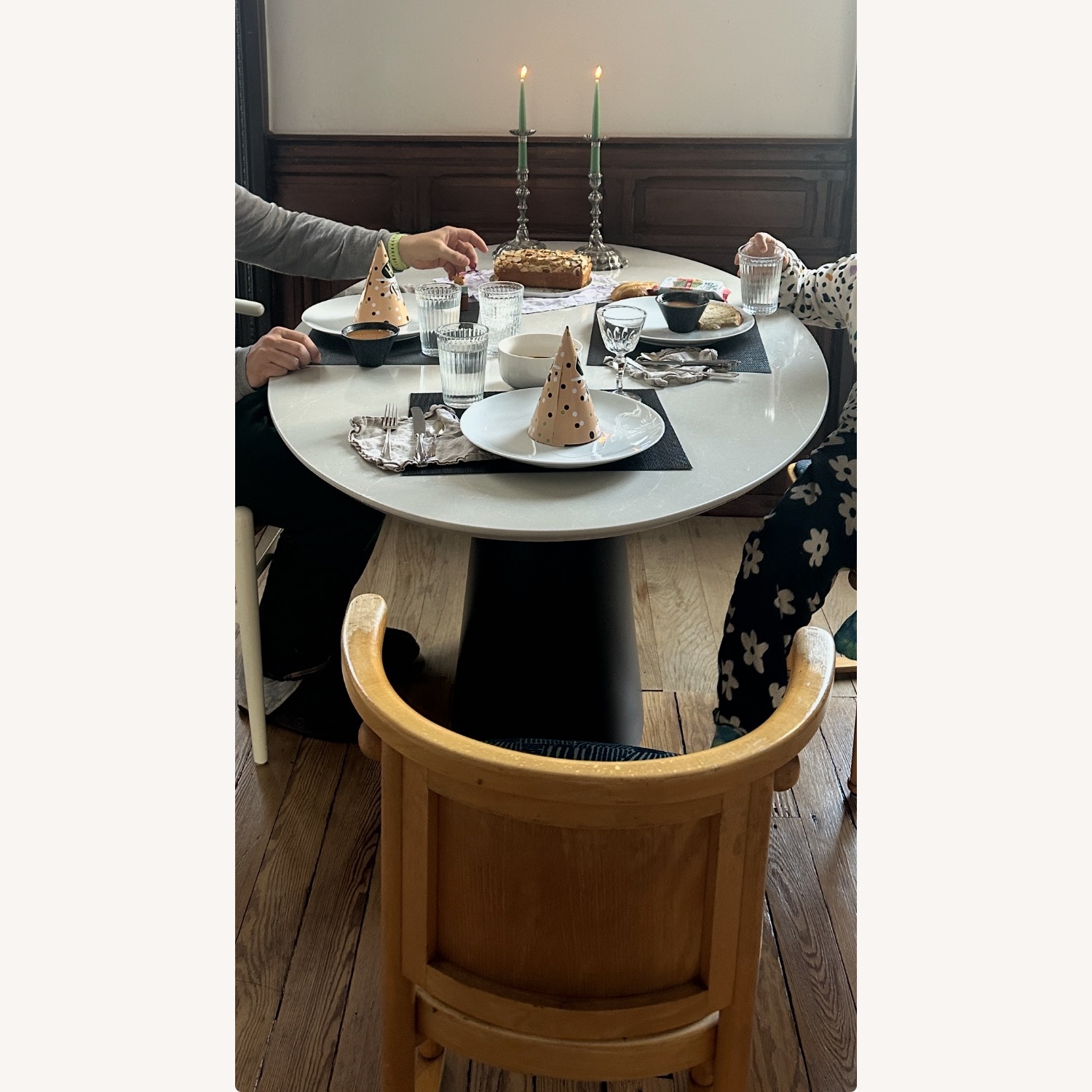 Room & Board Decker Oval Dining Table — Quartz Top - image-4