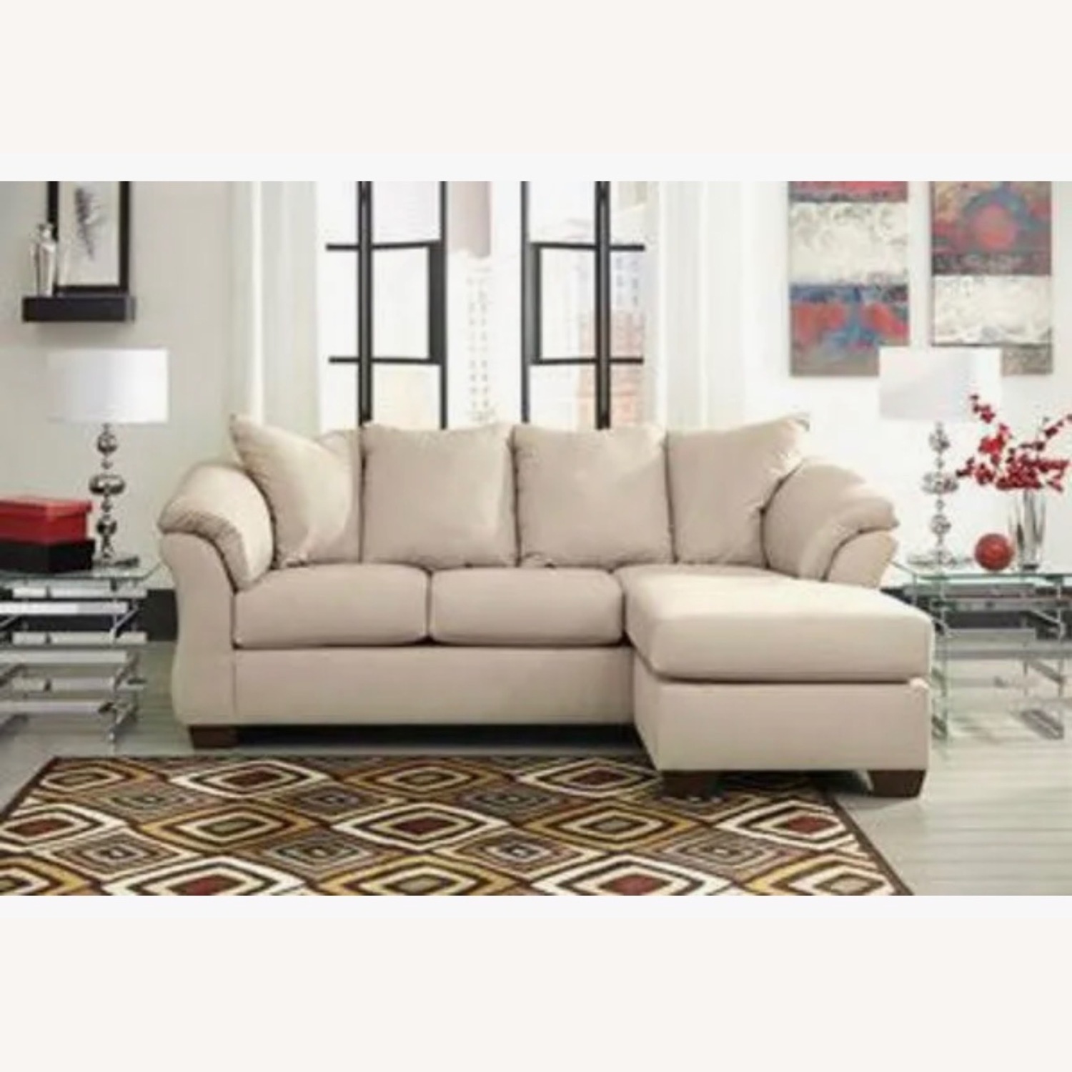 Ashley Furniture Darcy Natural 3+ Piece Sectional - image-3