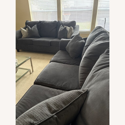 Used Ashley Furniture Dark Gray 3+ Seater Sofa for sale on AptDeco