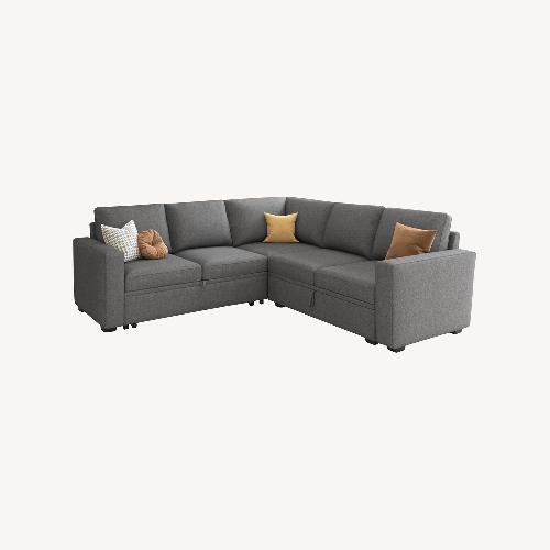 Used Dark Gray Sofa - 5 Seat for sale on AptDeco