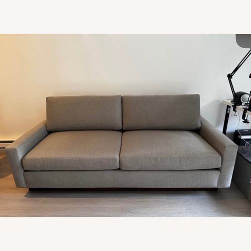 Used Room & Board Light Gray Fabric 2 Seater Sofa for sale on AptDeco
