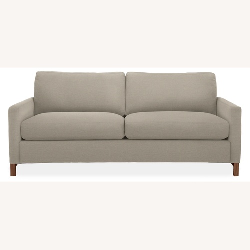 Used Room & Board Light Gray Fabric 2 Seater Sofa for sale on AptDeco