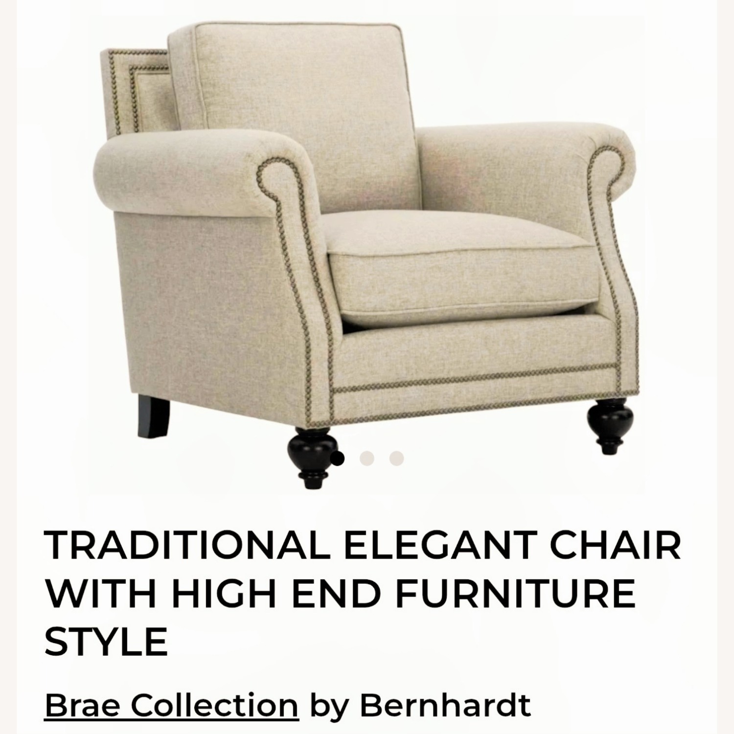 Traditional Elegant Chair by Bernhart  - image-1