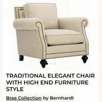 Traditional Elegant Chair by Bernhart 