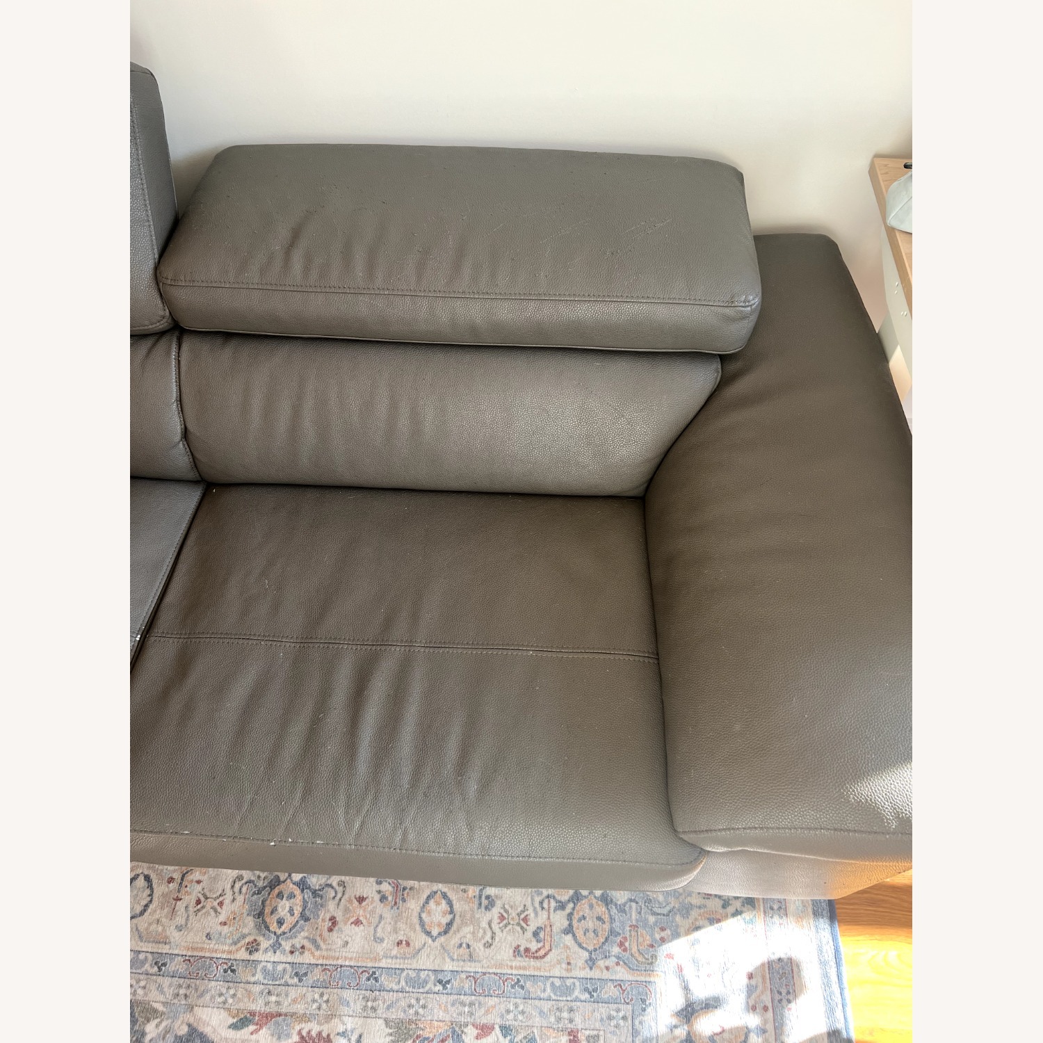 Baxton Studio Dark Gray 2 Piece Sectional - image-4