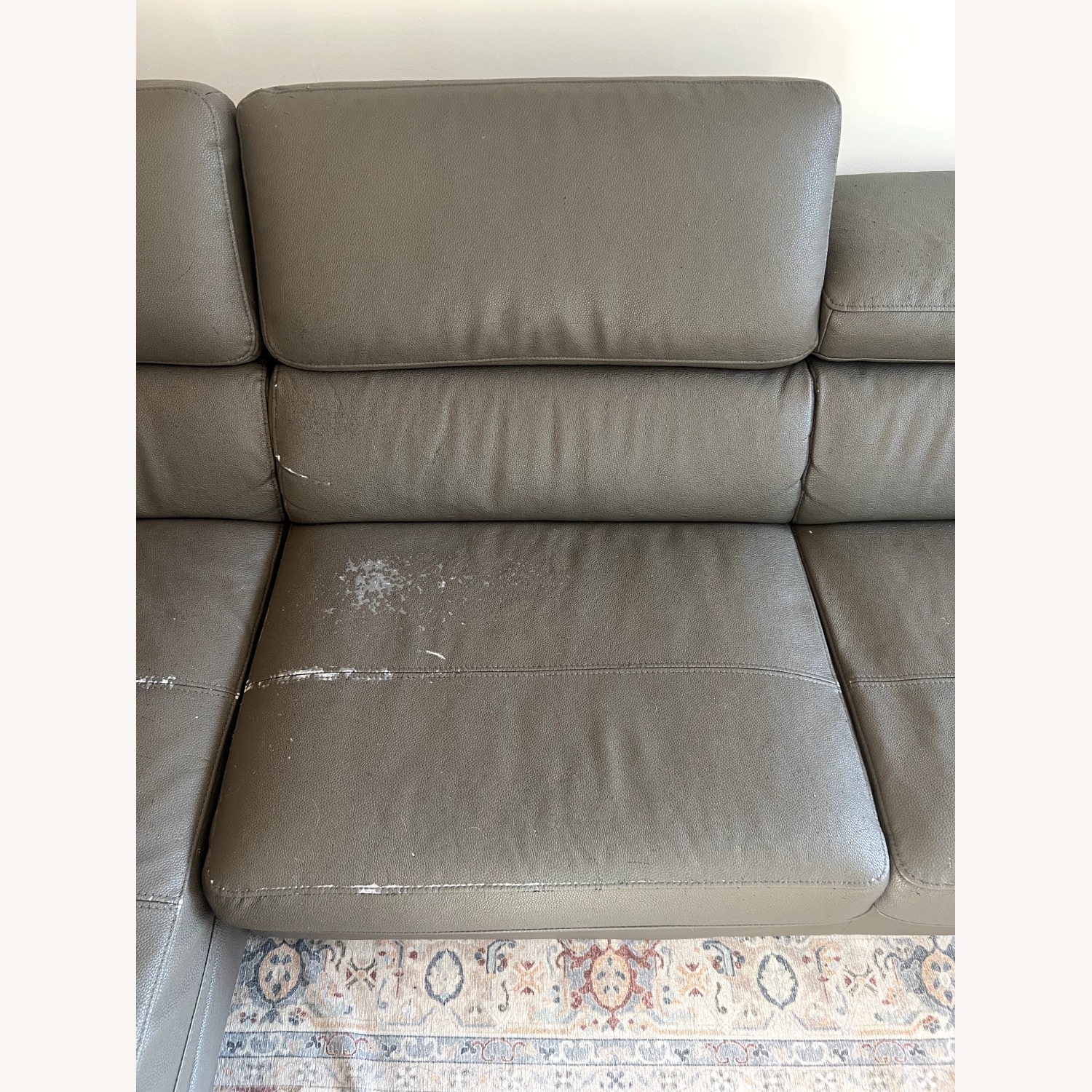 Baxton Studio Dark Gray 2 Piece Sectional - image-3