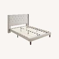 Light Gray King Bed