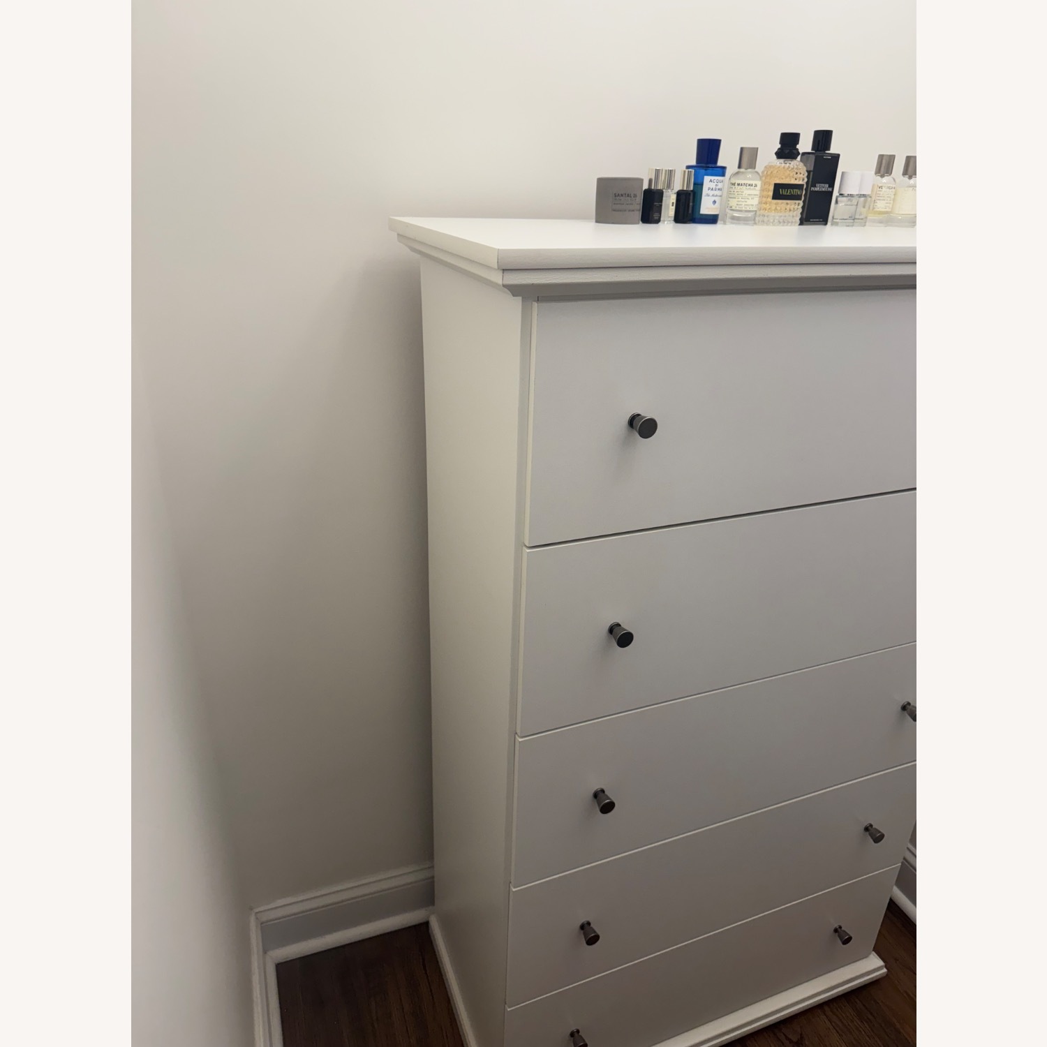 Raymour & Flanigan Adele White Wood Chest - image-2