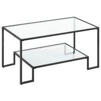 Wayfair Nancy Black Stainless Steel Coffee Table