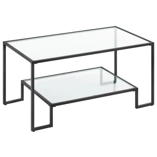 Used Wayfair Nancy Black Stainless Steel Coffee Table for sale on AptDeco