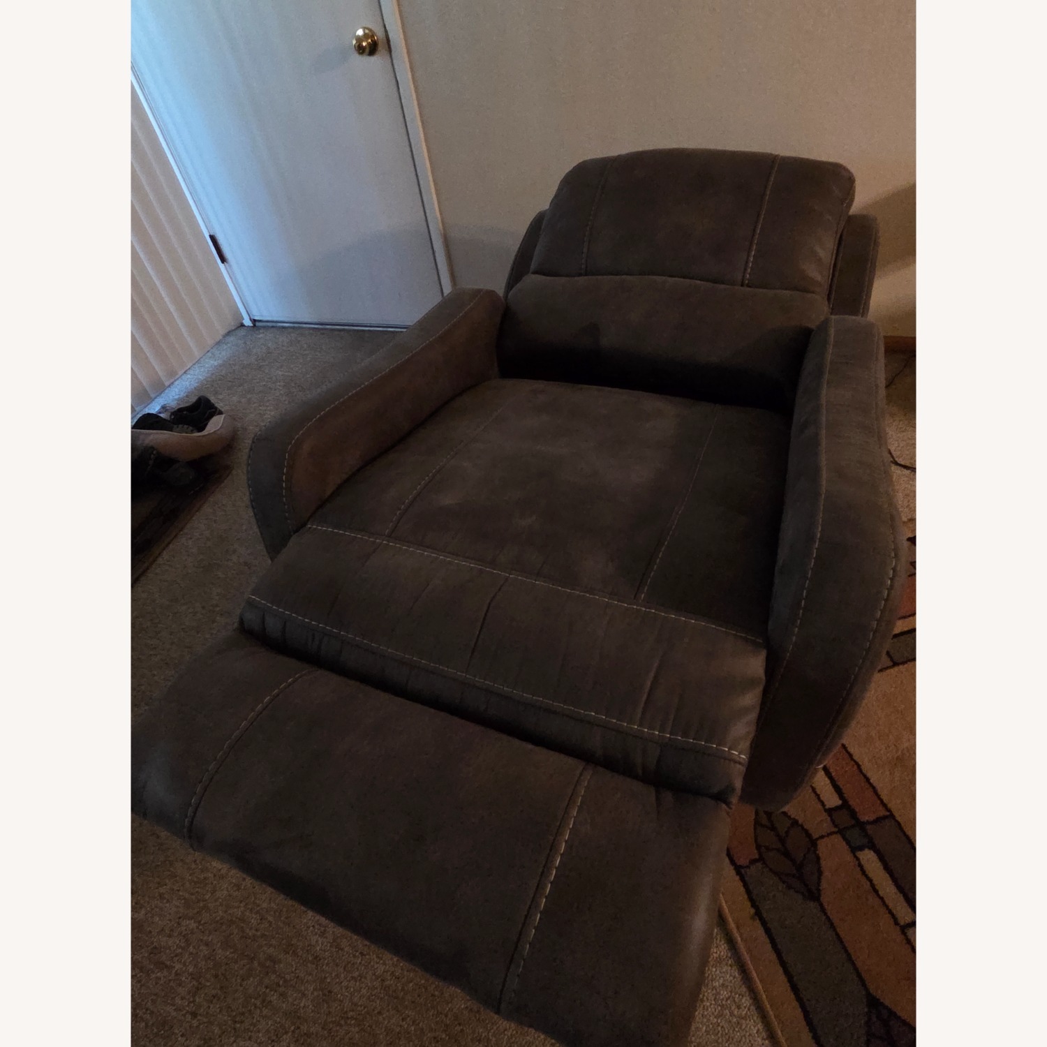 Dark Gray Recliner - image-2