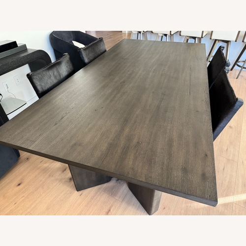 Used Four Hands Huxley & Villa Dark Brown Wood Dining Sets for sale on AptDeco