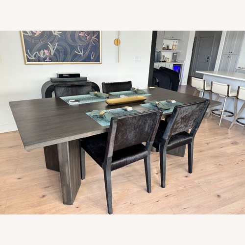 Used Four Hands Huxley & Villa Dark Brown Wood Dining Sets for sale on AptDeco