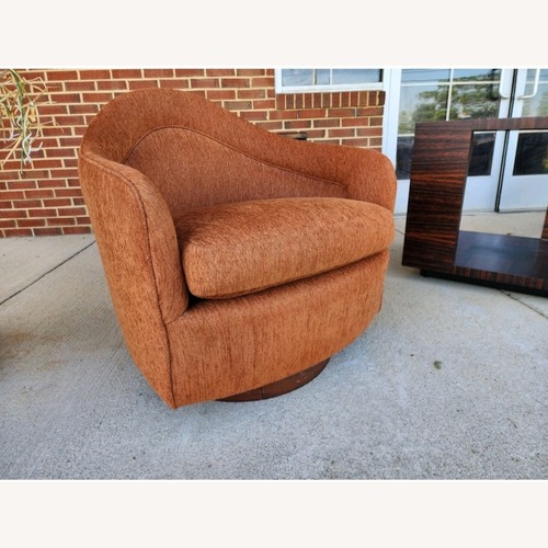 Used Milo Baughman 3 Barrel Launge Chairs for sale on AptDeco