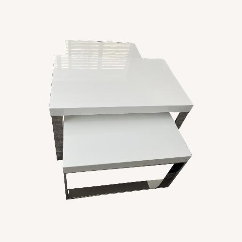 Used Eldorado White 2 Coffee Tables for sale on AptDeco