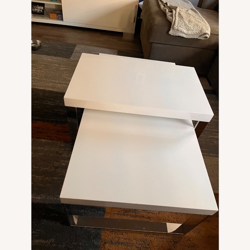 Used Eldorado White 2 Coffee Tables for sale on AptDeco
