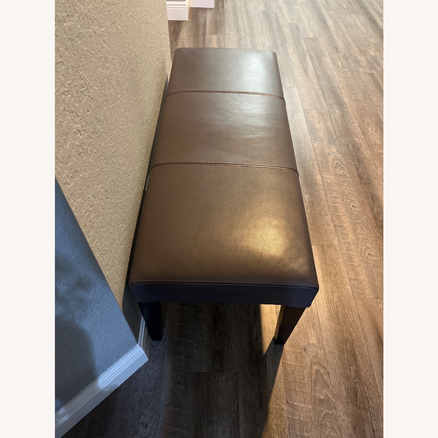 Light Gray Bench - image-1