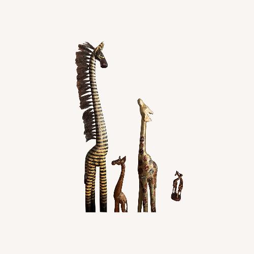 Used Pier 1 Imports Giraffe Natural Décor for sale on AptDeco