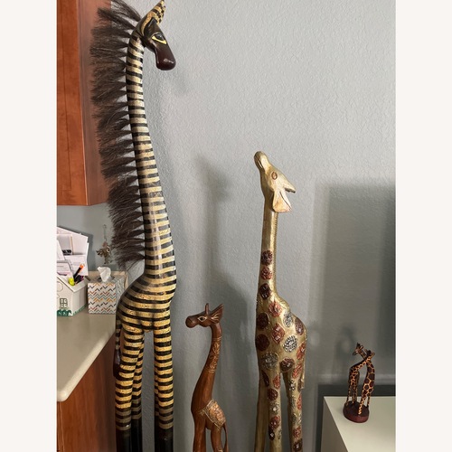 Used Pier 1 Imports Giraffe Natural Décor for sale on AptDeco