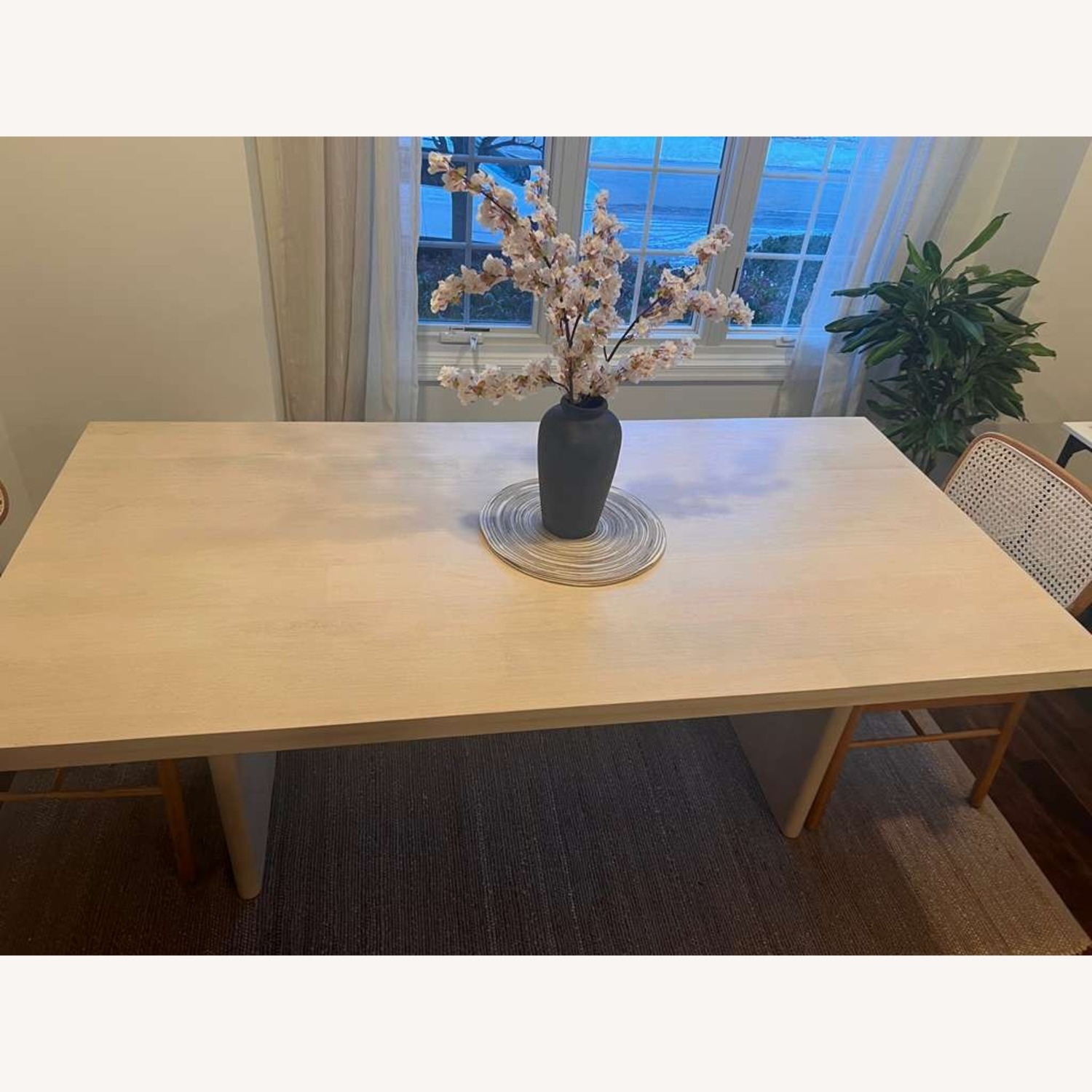 Pottery Barn Cayman Wood Dining Table - image-2