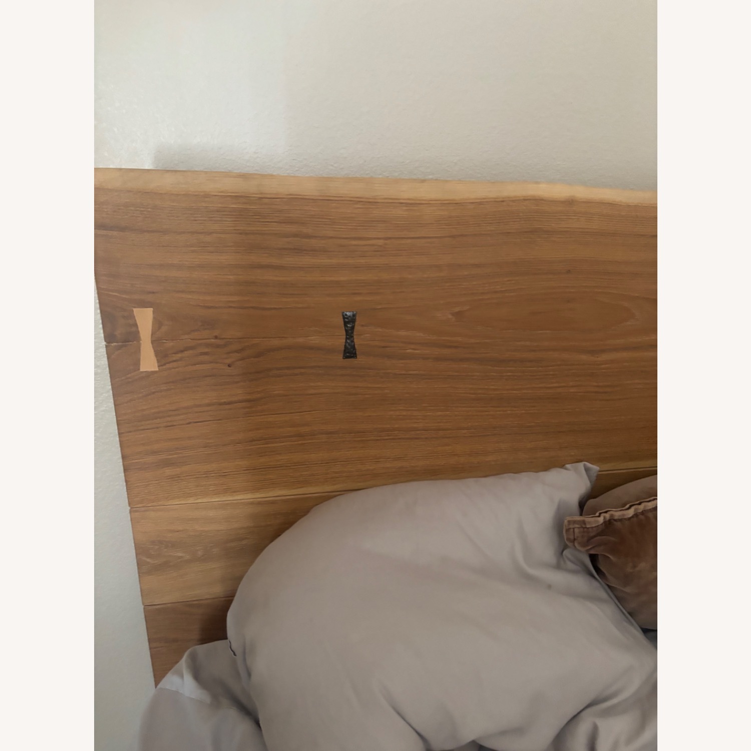 Anthropologie Light Brown Prana Live-Edge Bed - image-2