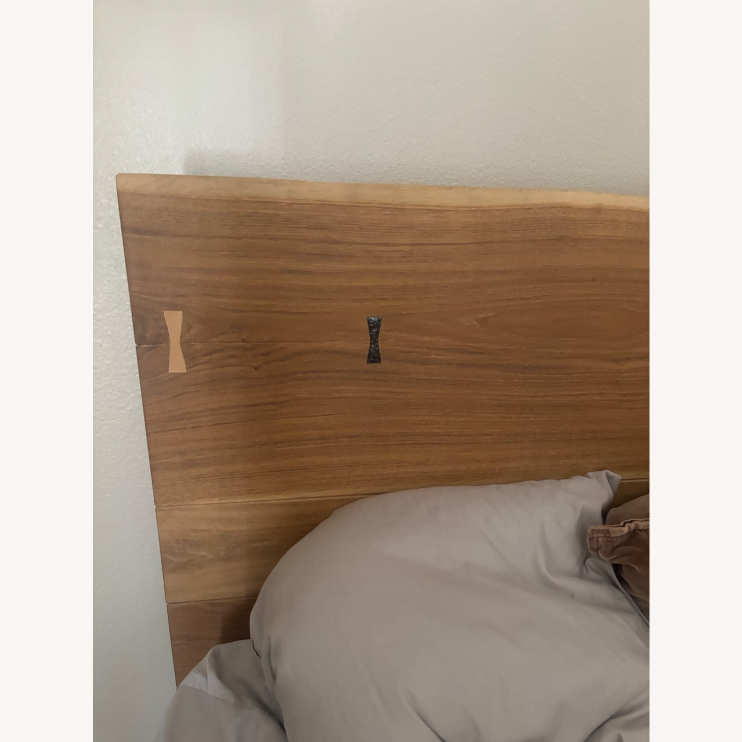 Anthropologie Light Brown Prana Live-Edge Bed - image-3
