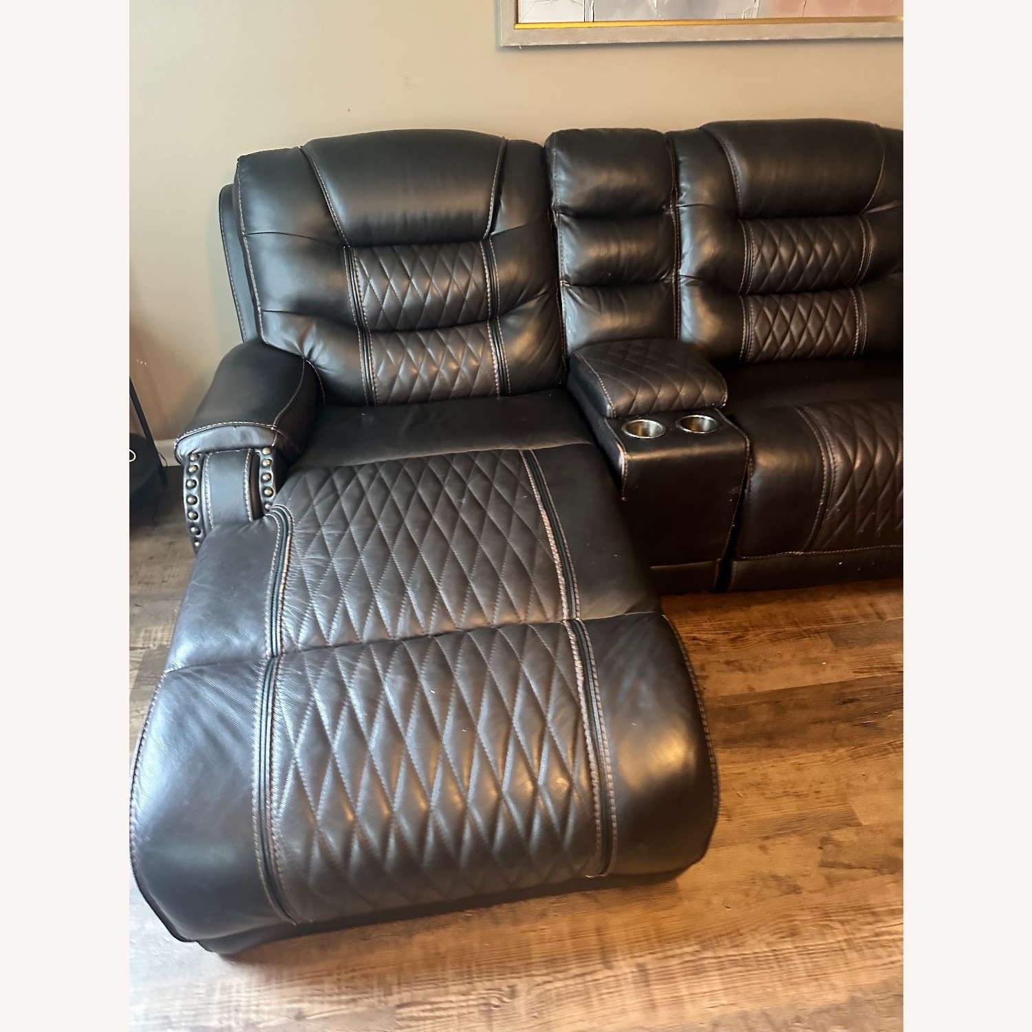 Bob's Discount Furniture Sectional  - image-2