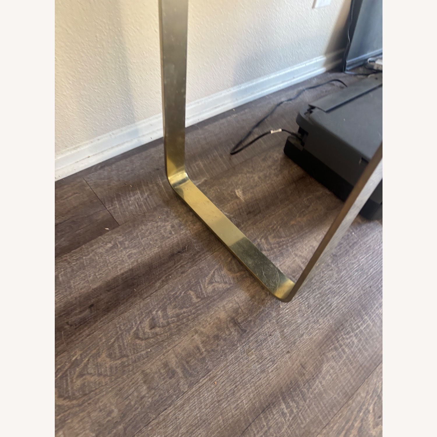 Anthropologie Black Lacquered Glinda Console Table - image-3