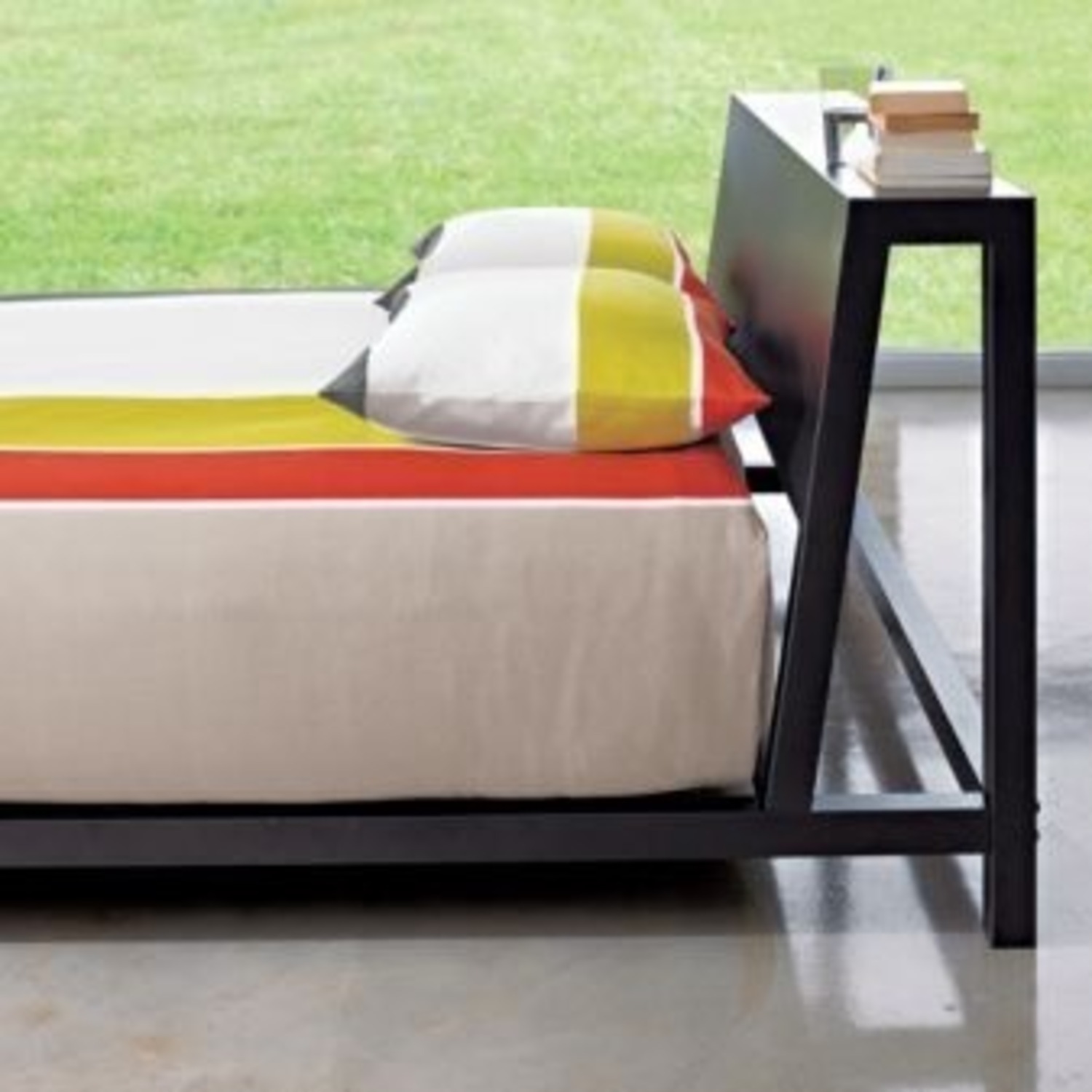 CB2 Alpine Bed Metal Queen Bed - image-2