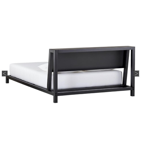 Used CB2 Alpine Bed Metal Queen Bed for sale on AptDeco