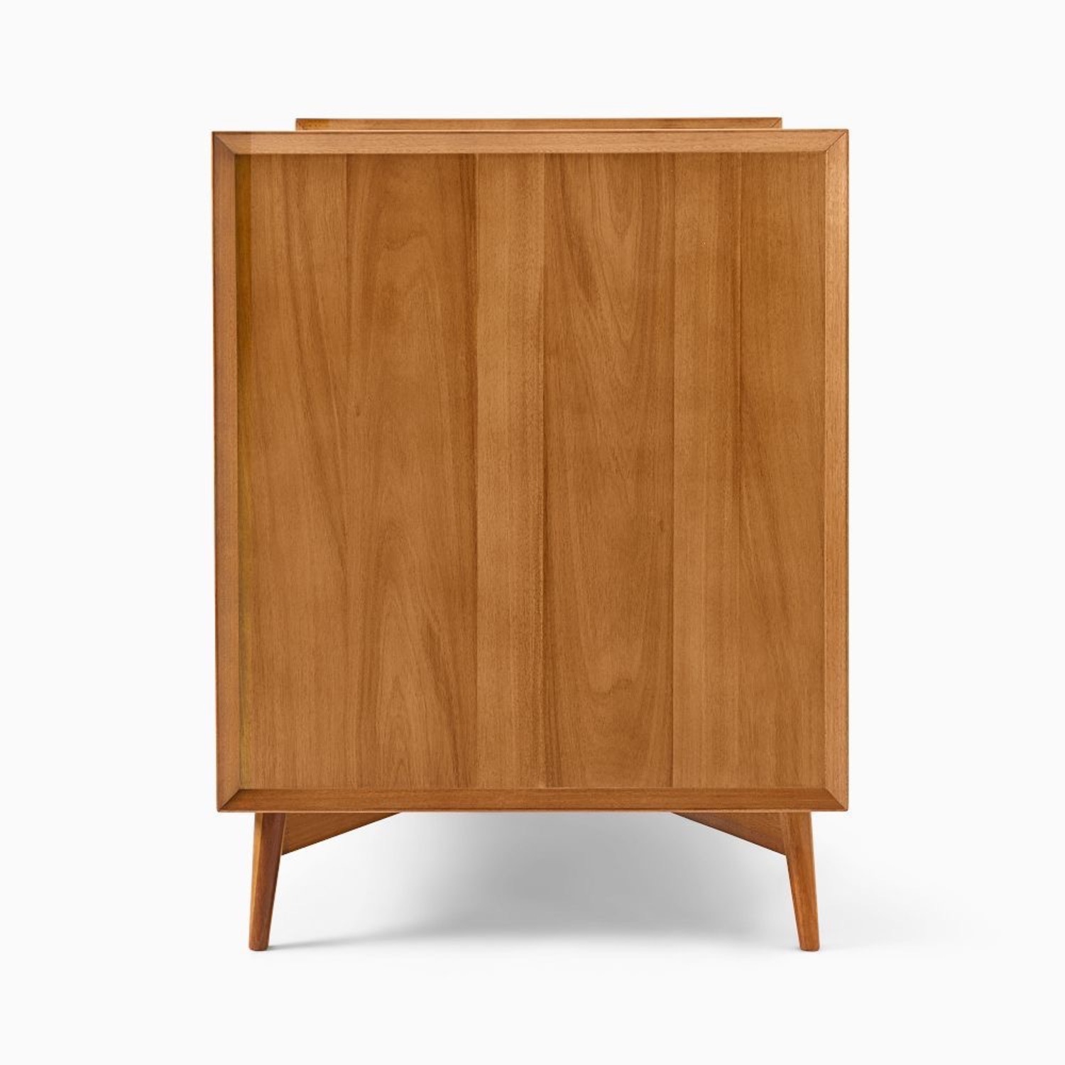 West Elm Dark Brown Mid-Century Modern Convertible Crib - image-4