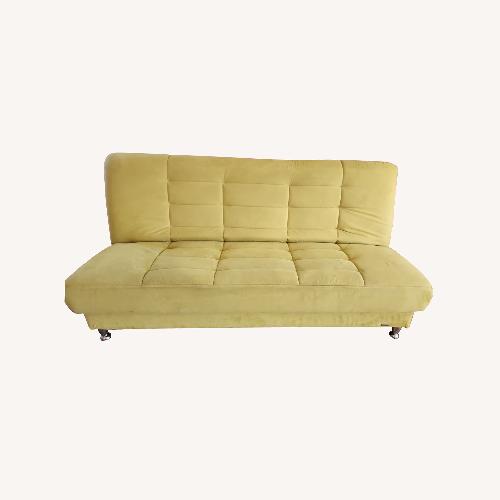 Used Green Fabric 3+ Seater Sofa for sale on AptDeco