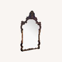 Antique 1940s Carved Mirror