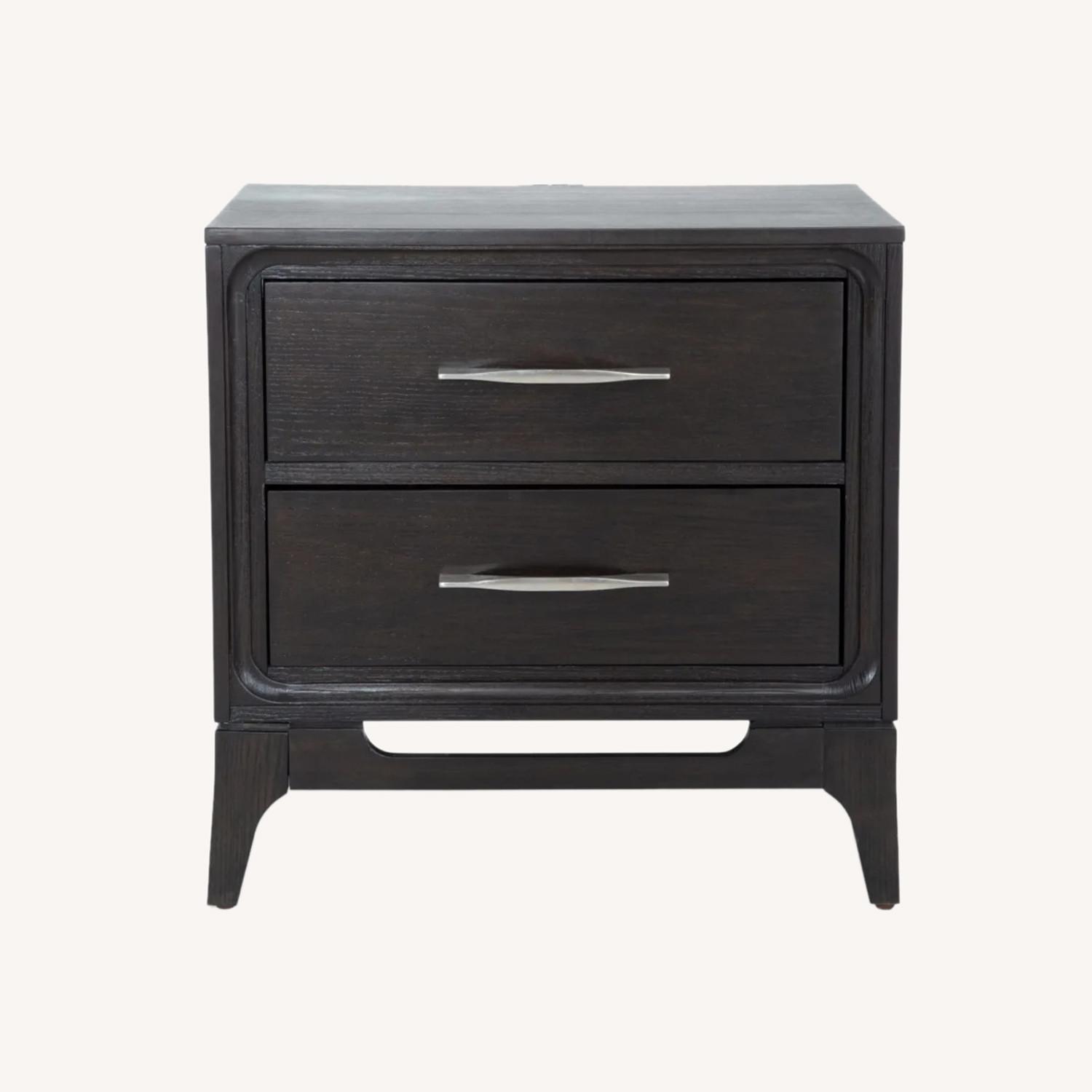 Bob's Discount Furniture Dark Brown Nightstand - image-0