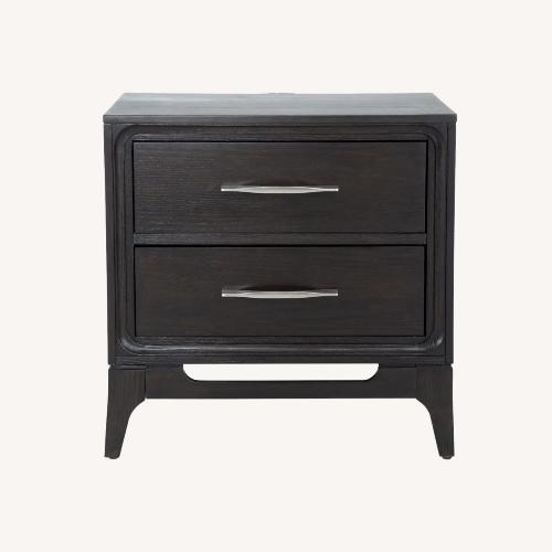 Used Bob's Discount Furniture Dark Brown Nightstand for sale on AptDeco