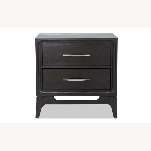 Used Bob's Discount Furniture Dark Brown Nightstand for sale on AptDeco