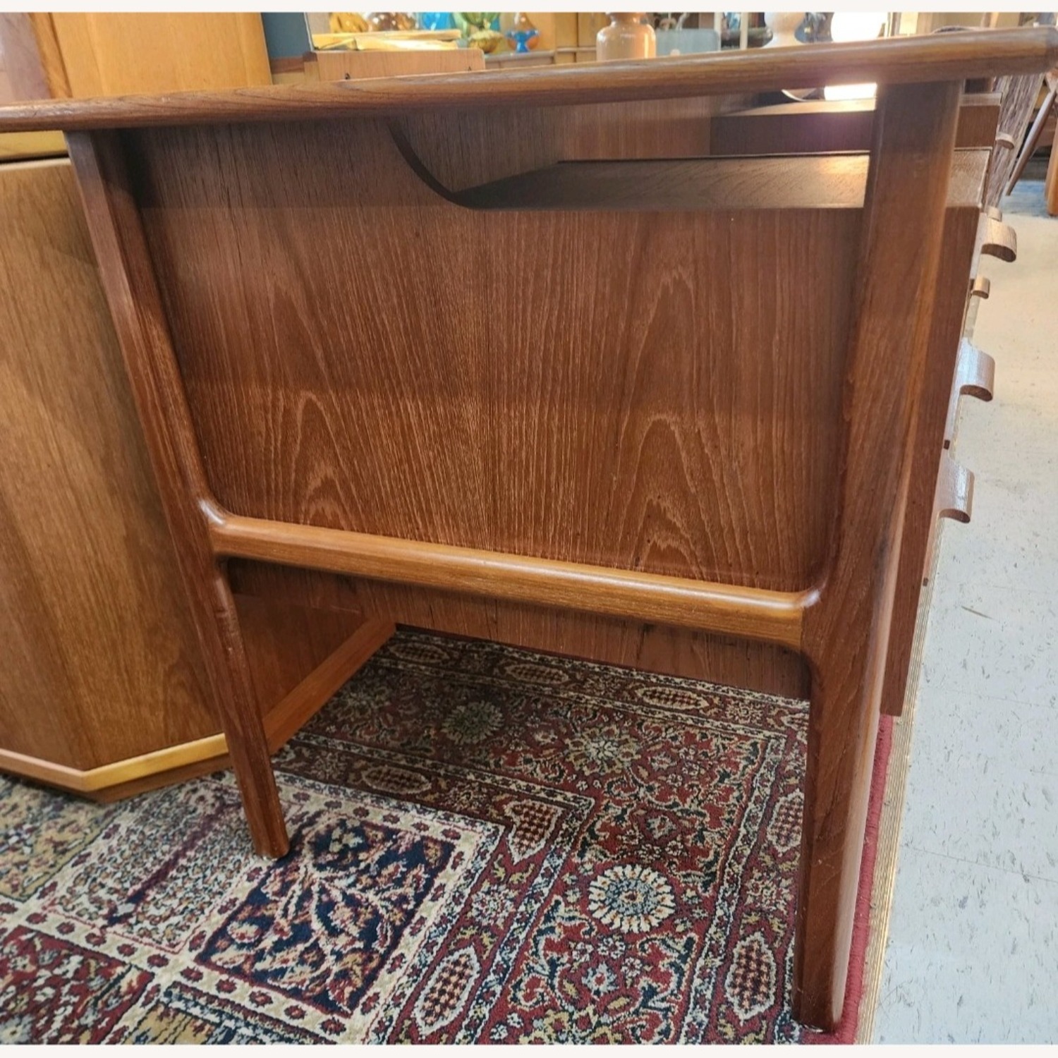 Vintage Teak Desk Denmark - image-12