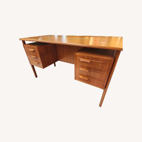 Used Vintage Teak Desk Denmark for sale on AptDeco